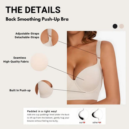 Back Smoothing Push-Up-Bra